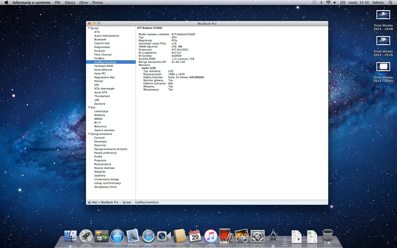 Apple MacBook Pro 17-inch — Graphics