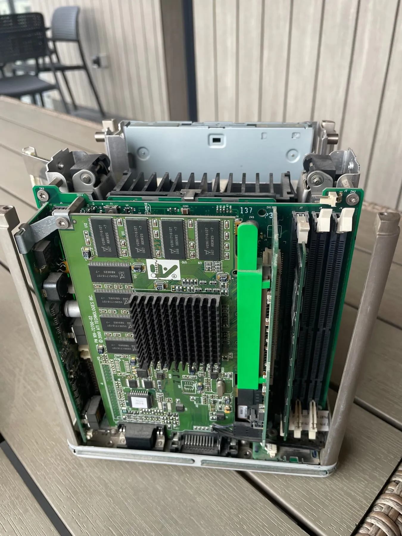 Apple Power Mac G4 Cube — core removed