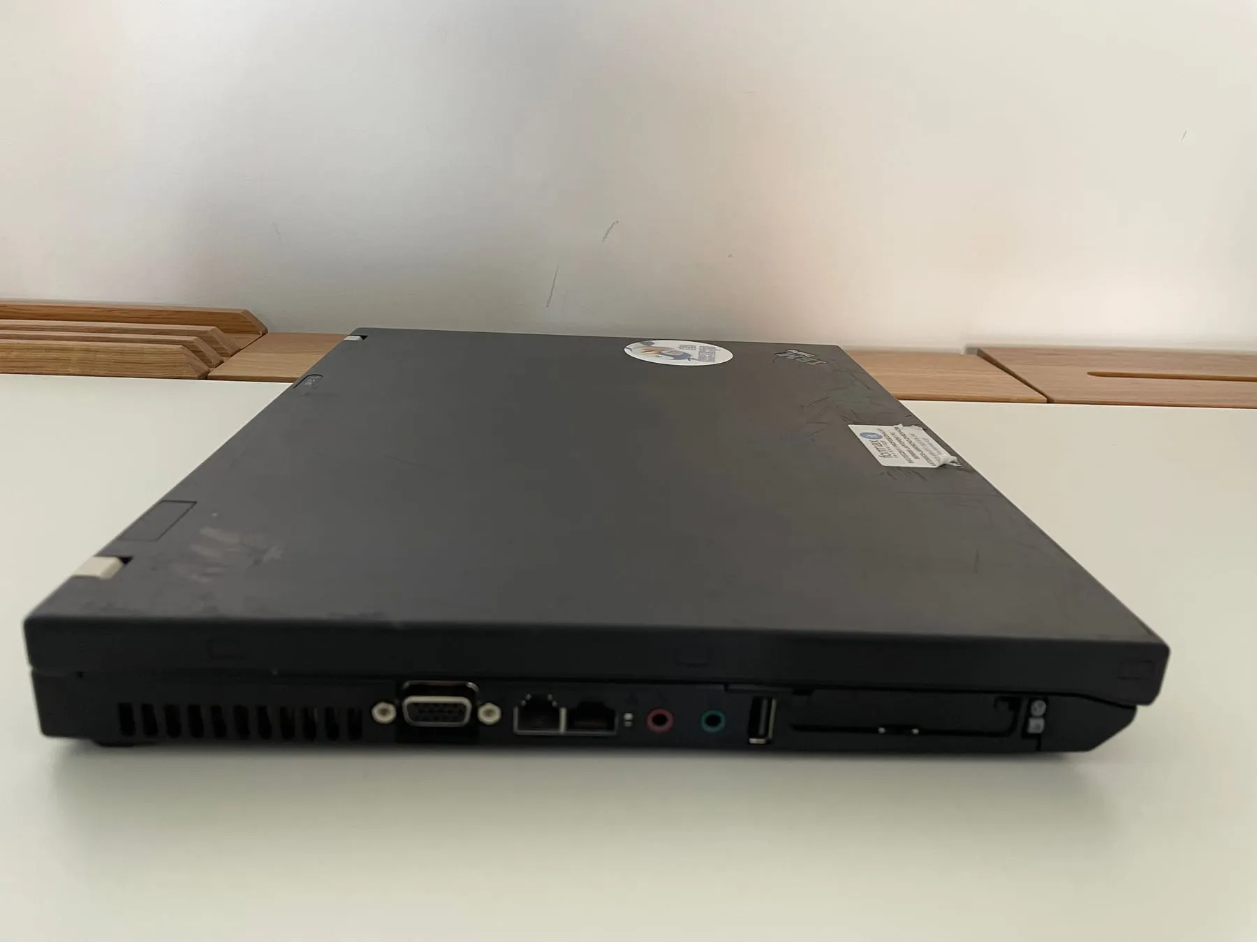 IBM ThinkPad T60 — rear ports
